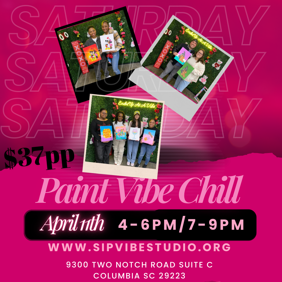 Saturday April 11th 4-6pm or 7-9pm