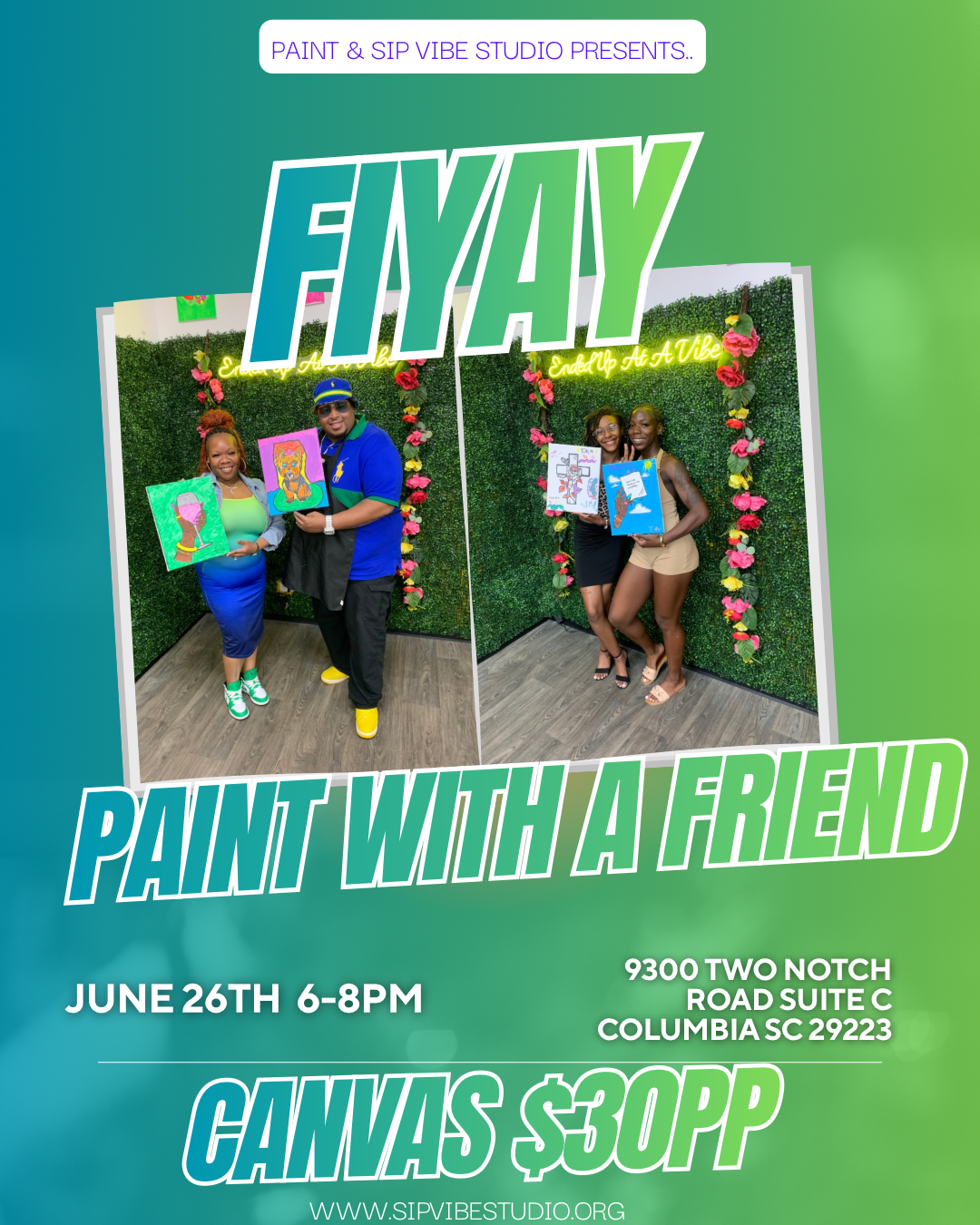 June 26th 6-8pm
