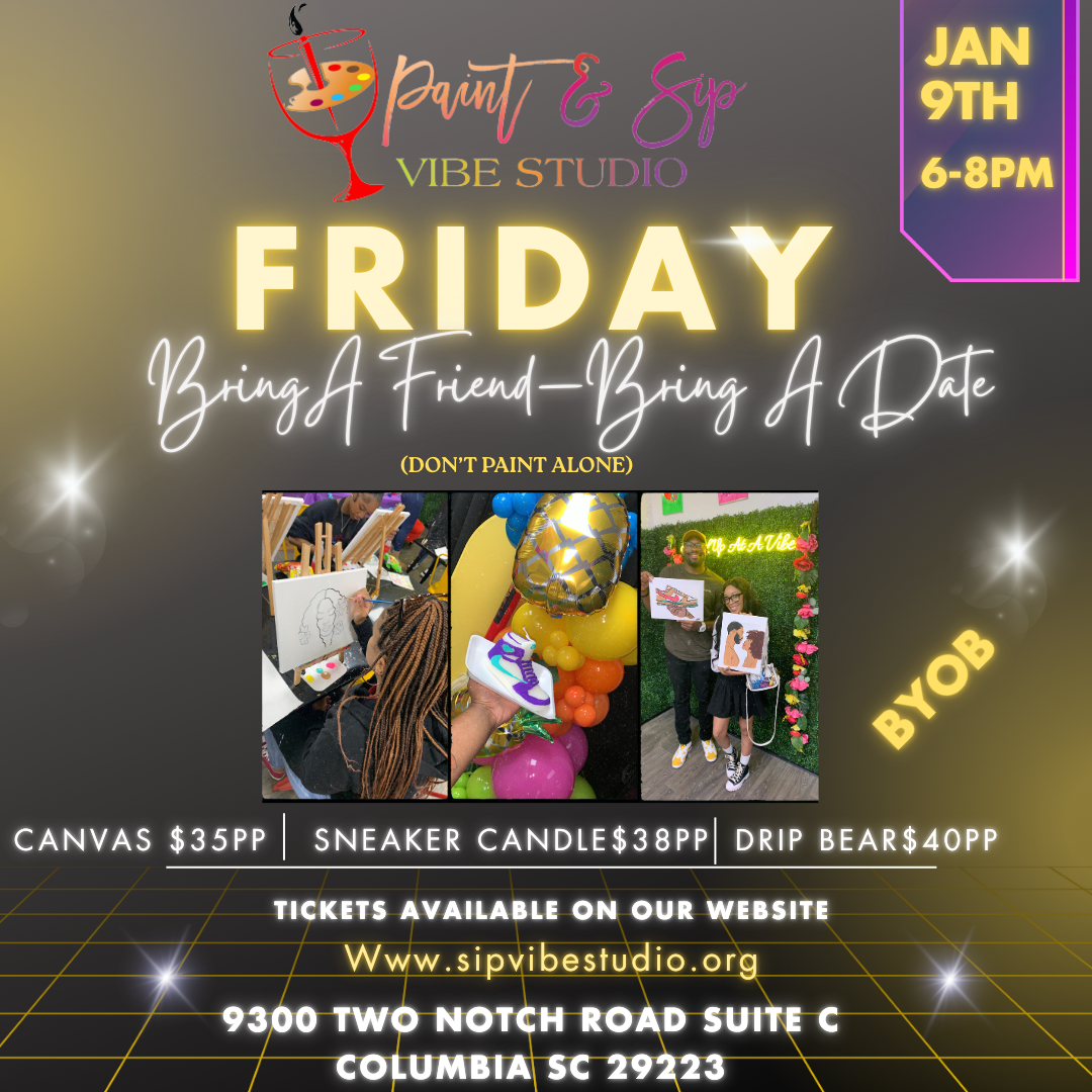 Friday Jan 9th 6-8pm