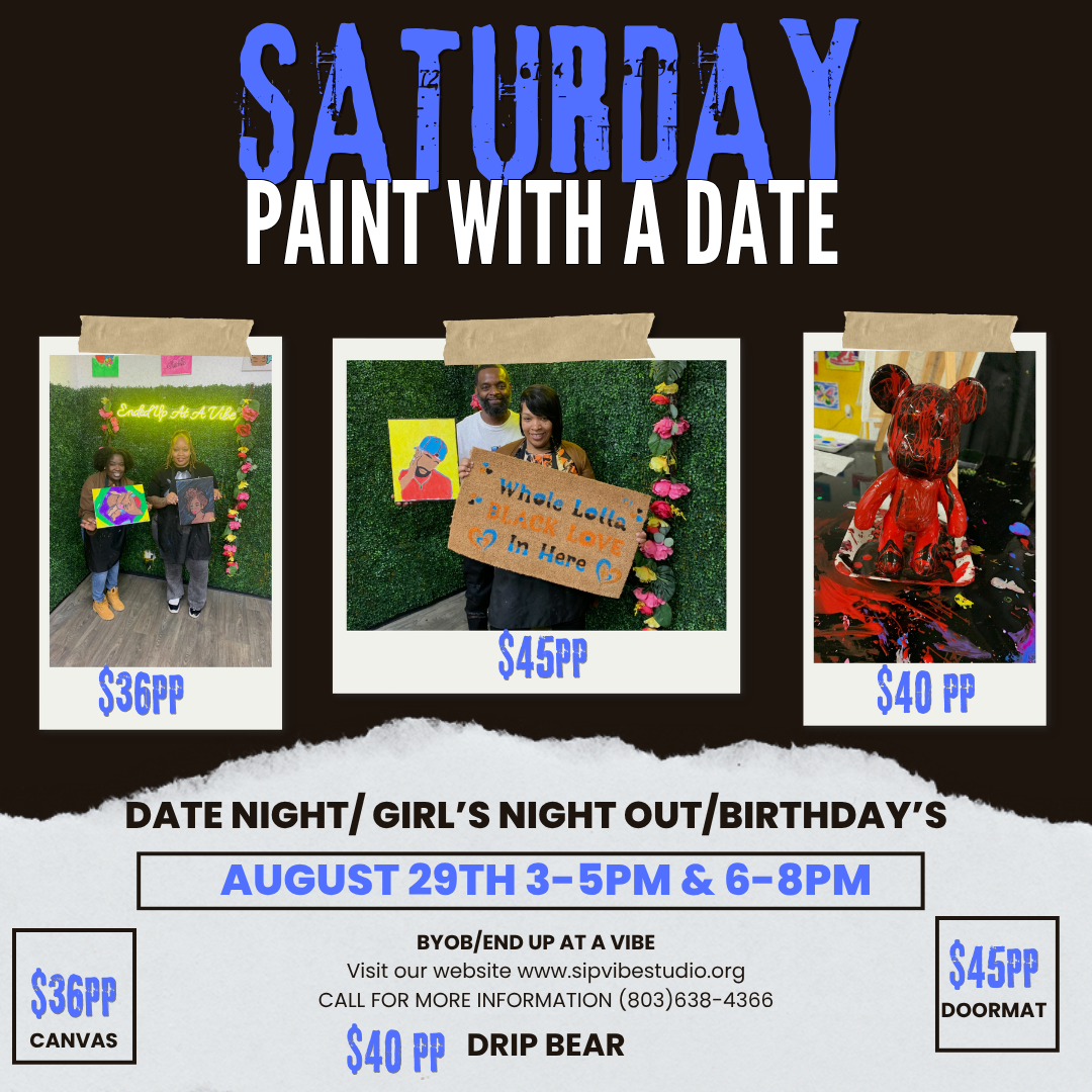 Saturday Paint With A Friend Aug 29th