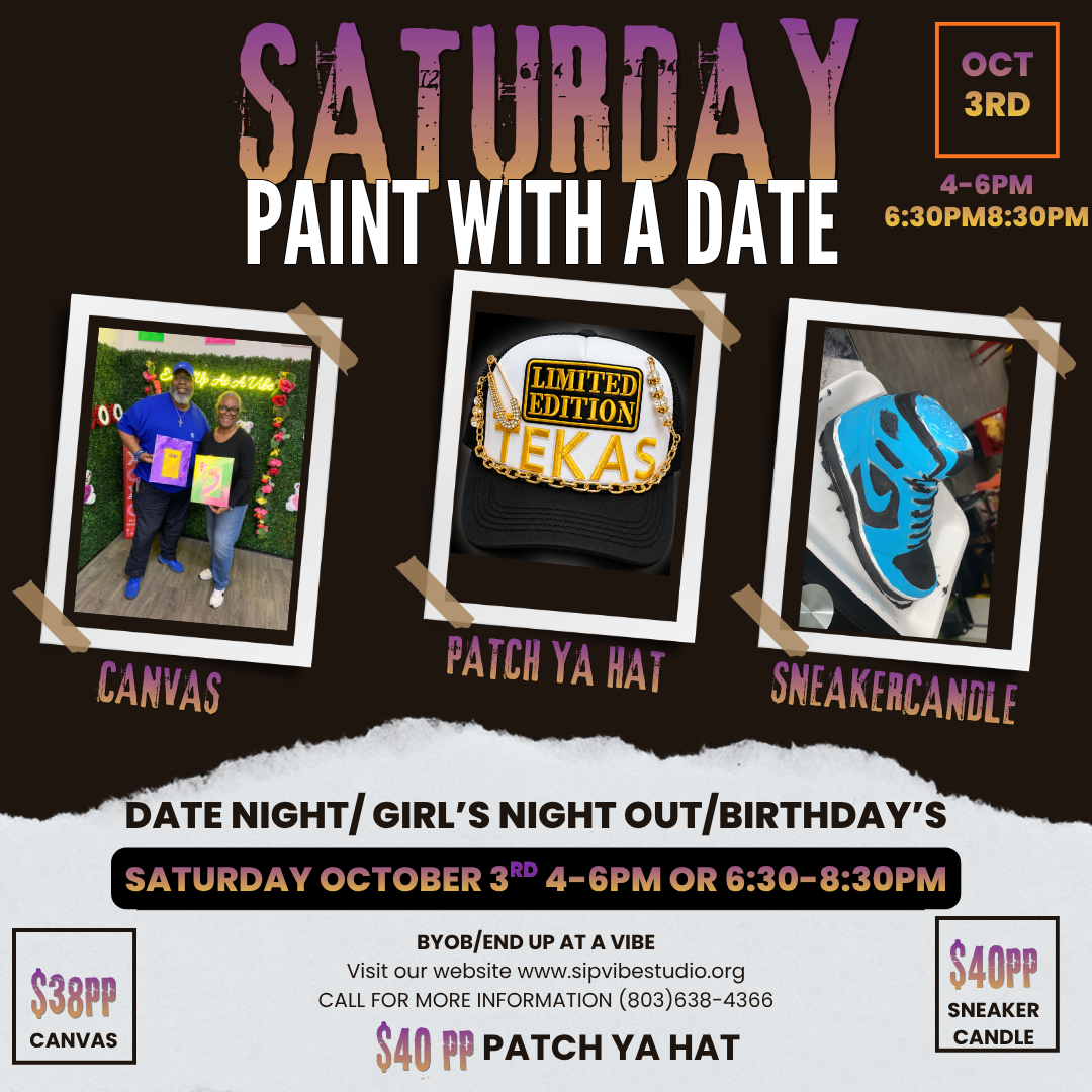 Saturday Paint With A Date