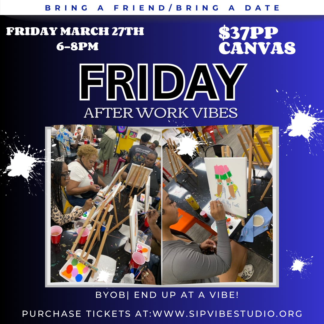 Friday March 27th 6-8pm