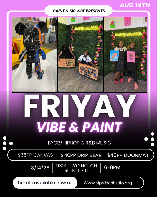 Friyay Aug 15th 6-8pm