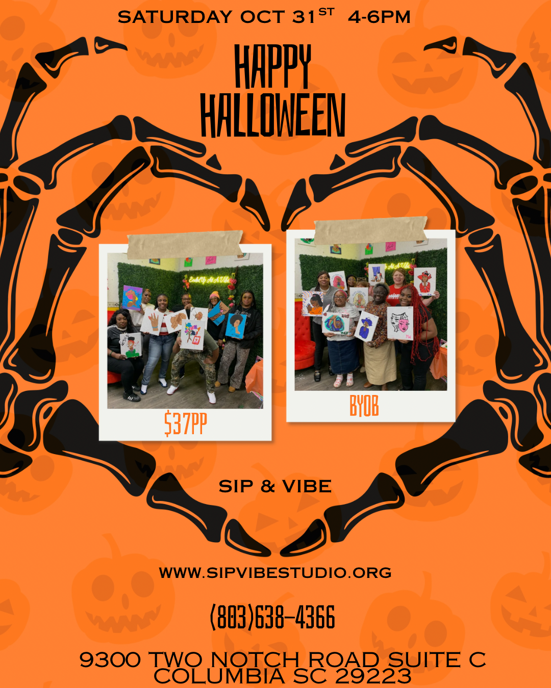 Halloween  Saturday Oct 31st 4-6PM